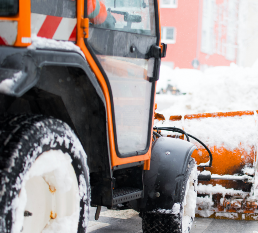Kommunales Winterdienstfahrzeug