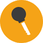 Symbol Schl&uuml;ssel kommunales Fahrzeug